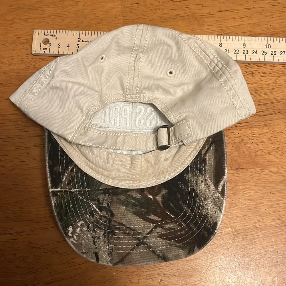 Bass Pro Shops Established 1972 Cream Hat and White Embroidery Adjustable